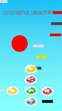 Colorful Precision : Endless Runner Screen Shot 1