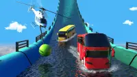 Impossible Bus Jumping: Racing Stunts drive Screen Shot 5