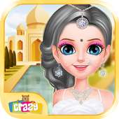 Indian Gopi Doll Makeover- Indian Bridal Fashion