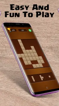 Wood Block Puzzle – Wooden Blocks Meditation Games Screen Shot 3