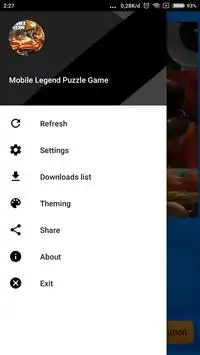 Mobile legend puzzle game - puzzle ML Screen Shot 1