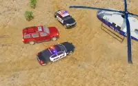 Offroad Jeep Prado Driving - Police Chase Games Screen Shot 6