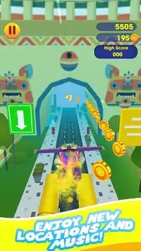 Buzz Subway LightYear Runner Adventure Game Screen Shot 3