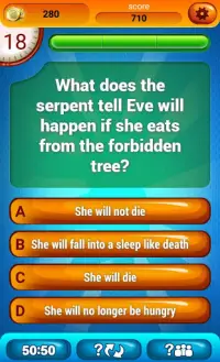 Bible Trivia Game Screen Shot 3