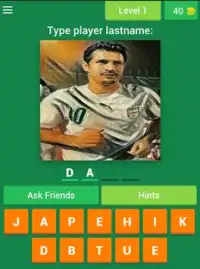 Asia Football Legends Quiz Screen Shot 5