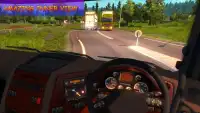 Fuori strada Trasporto Euro Carico Camion Guidare Screen Shot 2