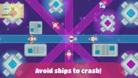 Traffic Smash - Spaceships Crossing Screen Shot 0