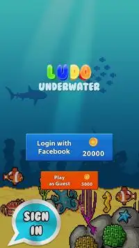 Ludo Underwater Multiplayer Screen Shot 0
