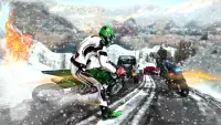 Racing stunt track bike game 3D Screen Shot 3