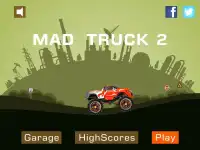 Mad Truck 2 -- physics monster truck hit zombie Screen Shot 5