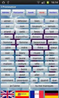 Pronunciation of 4 Languages Screen Shot 6