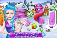 Ice Princess Winter Decoration Cleaning Game Screen Shot 5