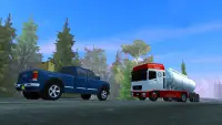 Oil Tanker Truck Driving Games Screen Shot 1