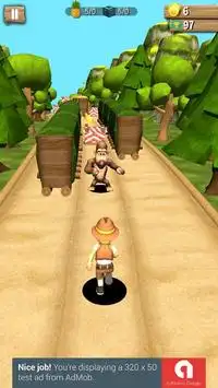 Subway Runner Man - A best runner Game Screen Shot 6