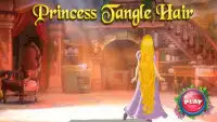 Run Tangle hazel Baby Princess Rapunzel Game Screen Shot 0