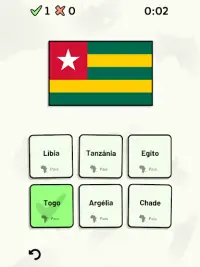 Países da África -Quiz: Mapas, Capitais, Bandeiras Screen Shot 7