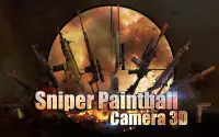 Sniper Paintball Camera 3D Screen Shot 0