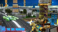 real Monster menyerang pada kota Screen Shot 3