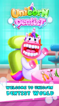 Dr. Unicorn Games for Kids - Children's Dentist 🦄 Screen Shot 0