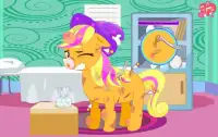 Rainbow Pony Pies Médico Screen Shot 2