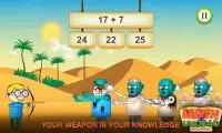 Math vs Undead: 数学ゲーム Screen Shot 3