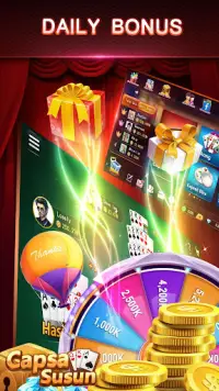 Capsa Susun poker game Screen Shot 3