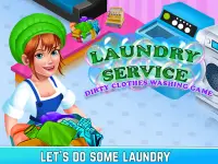 Laundry Shop Washing Game Screen Shot 4
