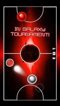 Space Games: Air Hockey Tournament Screen Shot 1