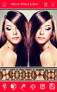 3D Mirror Photo Collage Editor Screen Shot 0