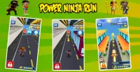 Power Ninja Run: Super meninos e Super meninas Screen Shot 1