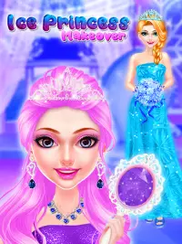 Ice Princess Dress Up & Make Up Game For Girls Screen Shot 0