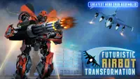 Futuristic Airplane Robot - Transformation Games Screen Shot 9