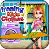 Ironing Kids Clothes
