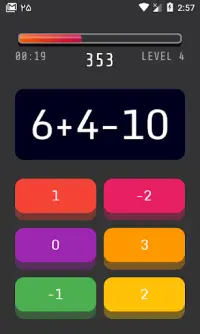 Miss Math : The mathematical game Screen Shot 0