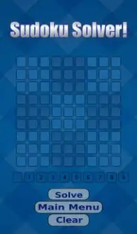 Sudoku solver Screen Shot 1