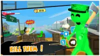 angry of stickman: menembak zombie game Screen Shot 3