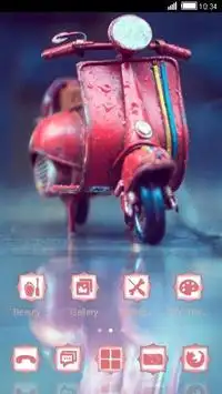 Cute Motorbike CLauncher Theme Screen Shot 3