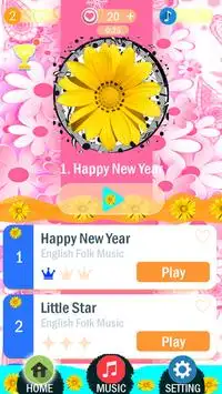 Magic tiles fleur 2018 Screen Shot 1