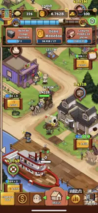 《Idle Frontier: Tap Tap Town》 Screen Shot 6