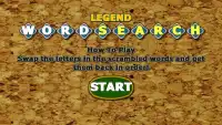Legend Word Search Game Screen Shot 0