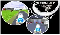 Farm Milk Delivery Truck Sim Screen Shot 2