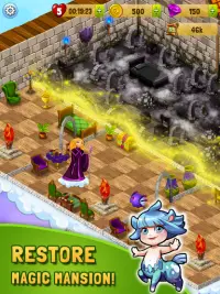 Merlin and Merge Mansion Screen Shot 7