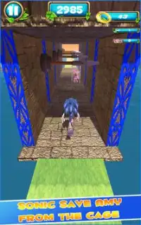 Super Sonic games : subway adventure of temple 3D Screen Shot 2