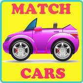 Free Cars Matching Game