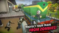 Zombie train - survival games Screen Shot 0