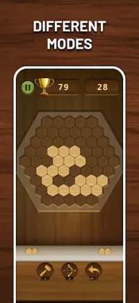 Wood QBlock: Puzzle Sudoku Fun Screen Shot 2