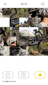 Rompecabezas de guerreros: mosaico con soldados Screen Shot 3