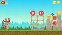Red And Blue Ball Shooter Game Screen Shot 0