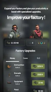 Idle CS:GO Factory Screen Shot 1