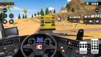 Offroad School Bus Driving: Flying Bus Games 2020 Screen Shot 0